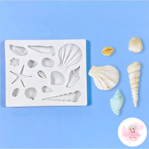 Khuôn Silicon Khuôn ốc sò size lớn