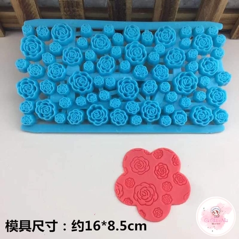 Miếng nhựa xanh nhấn vân các mẫu