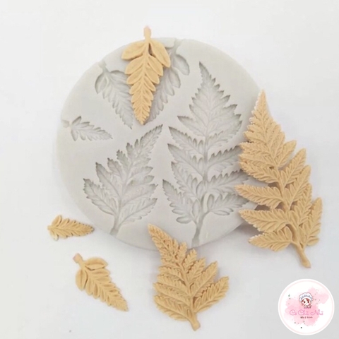 Khuôn Silicon lá dương xỉ