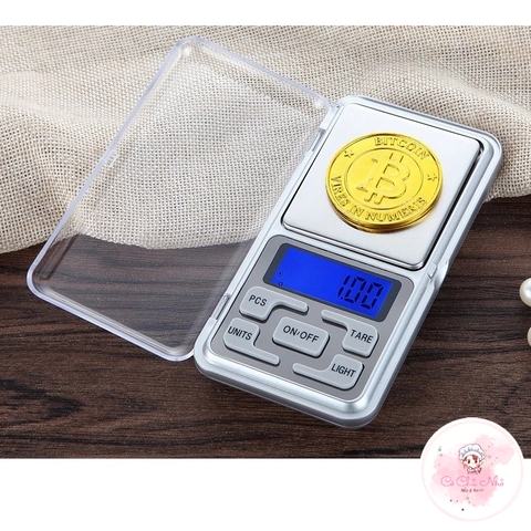 Cân tiểu ly điện tử bỏ túi độ chính xác cao 500g/0.01g, cân bỏ túi mini