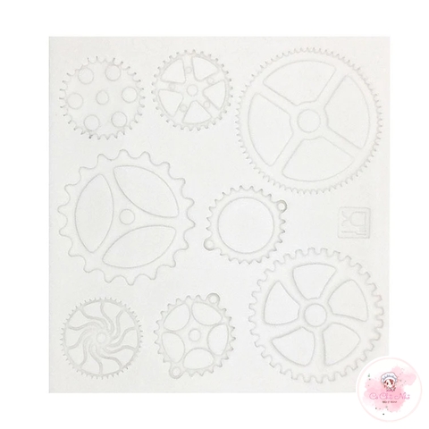 Khuôn Silicon 8 thành phẩm răng cưa