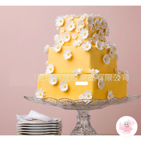 Khuôn Lò Xo dập nổi - 4 Hoa Cúc