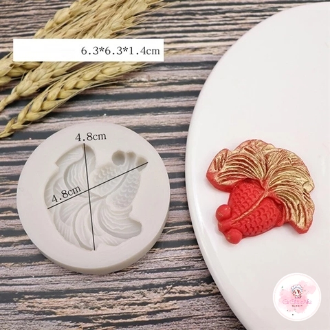 Khuôn Silicon cá vàng đơn mẫu