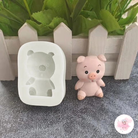 Khuôn silicon heo nhí