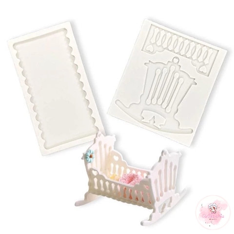 Khuôn Silicon nôi em bé lớn