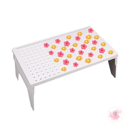 Bàn nhựa phơi khô hoa, gumpaste gấp gọn tiện dụng