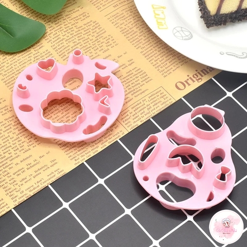 Khuôn nhấn nhựa tạo hình cơm nắm Bento