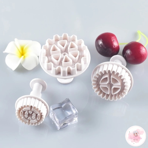 Khuôn nhấn lò xo bộ 3 bánh răng