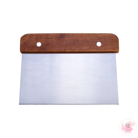 Miếng chà láng inox cán gỗ