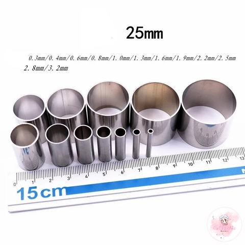 Bộ khuôn cắt đất sét hình tròn mini (12 chi tiết)