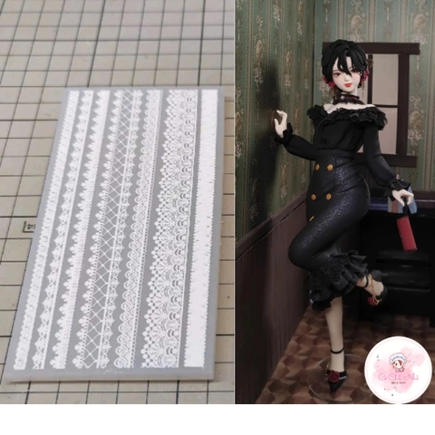 Khuôn ren đất sét siêu nhẹ (có hộp)