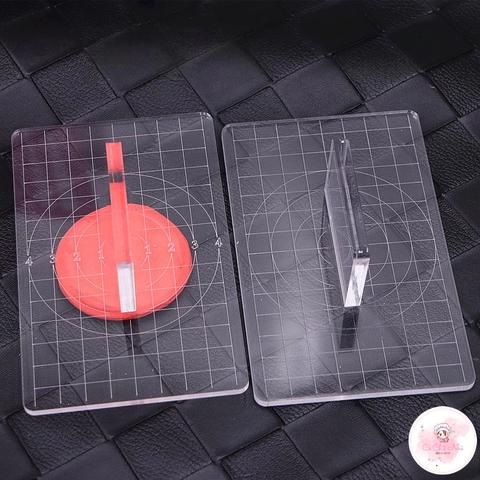 Tấm ép đất sét chữ nhật có tay cầm