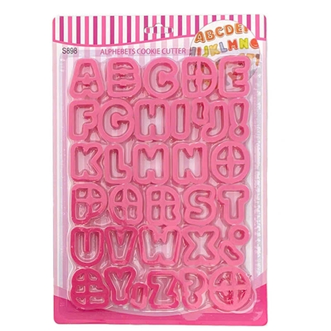 Bộ nhấn nhựa cắt bánh 34 chi tiết