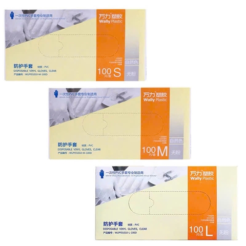 Đôi găng tay cao su Size