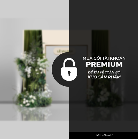 Cổng Tư Gia Tone Xanh Lá TGXL032C