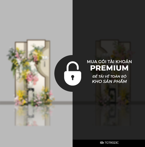 Cổng Tư Gia Tone Trắng TGTR023C