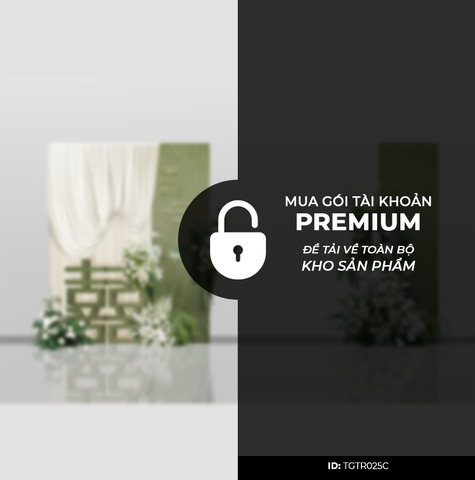 Cổng Tư Gia Tone Trắng TGTR025C