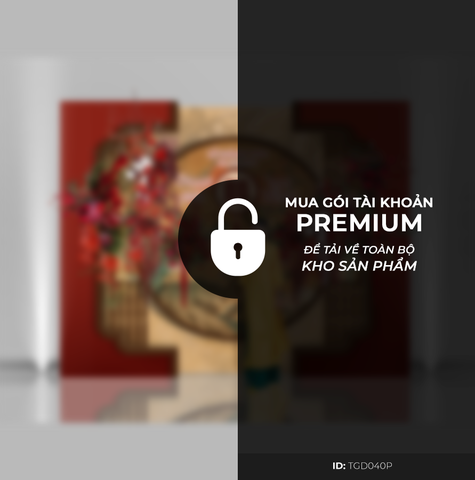 Phông Tư Gia Tone Đỏ TGD040P