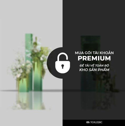 Cổng Tư Gia Tone Xanh Lá TGXL028C