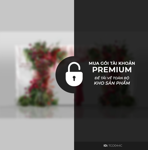 Cổng Tư Gia Tone Đỏ TGD044C