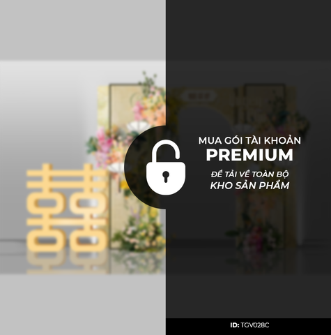 Cổng Tư Gia Tone Vàng TGV028C