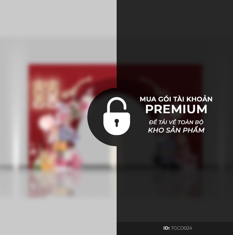 Cổng Tư Gia Tone Đỏ TGD024C