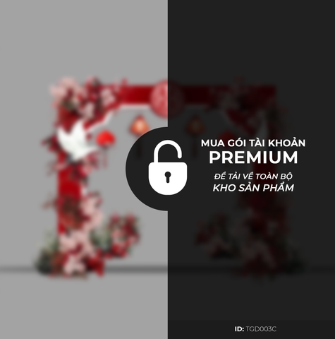 Cổng Tư Gia Tone Đỏ TGD003C