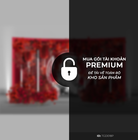 Backdrop Tư Gia Tone Đỏ TGD018P