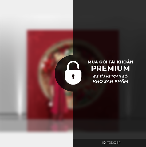 Phông Tư Gia Tone Đỏ TGD028P