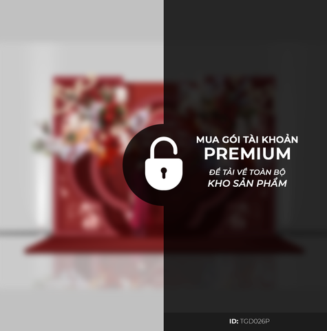 Phông Tư Gia Tone Đỏ TGD026P