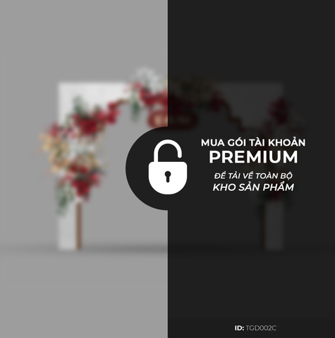 Cổng Tư Gia Tone Đỏ TGD002C