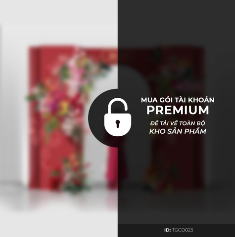 Cổng Tư Gia Tone Đỏ TGD023C