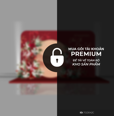 Phông Tư Gia Tone Đỏ TGD042P