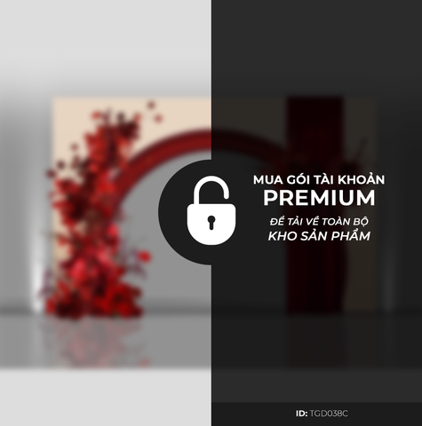 Cổng Tư Gia Tone Đỏ TGD038C