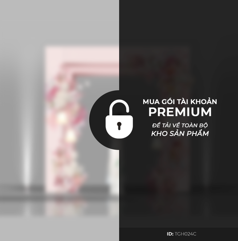 Cổng Tư Gia Tone Hồng TGH024C