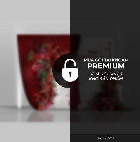 Phông Tư Gia Tone Đỏ TGD041P