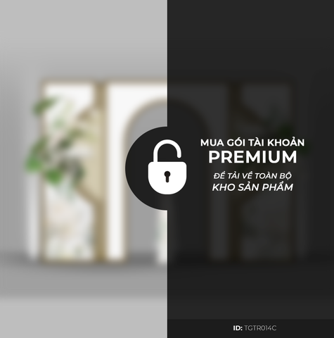 Cổng Tư Gia Tone Trắng TGTR014C