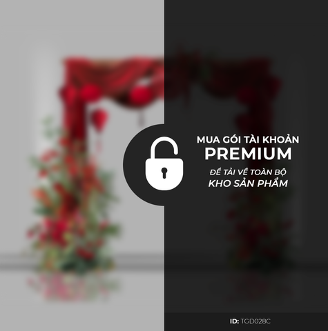 Cổng Tư Gia Tone Đỏ TGD028C