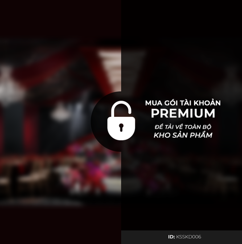 Sân Khấu Khách Sạn Tone Đỏ KSD006SK