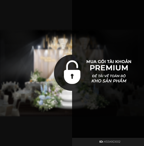 Sân Khấu Khách Sạn Sân Khấu Tone Xanh Dương KSXD002SK