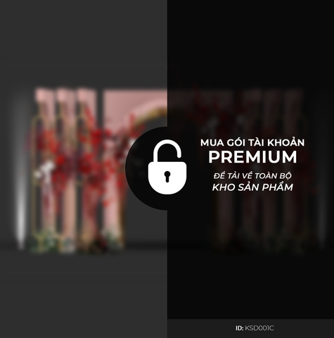 Cổng Khách Sạn Tone Đỏ KSD001C