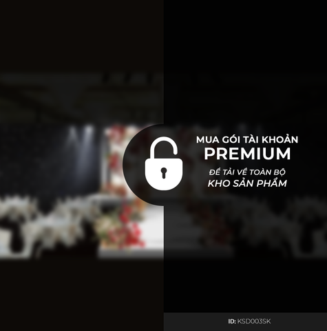 Sân Khấu Khách Sạn Tone Đỏ KSD003SK