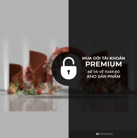 Cổng Khách Sạn Tone Đỏ KSD004C