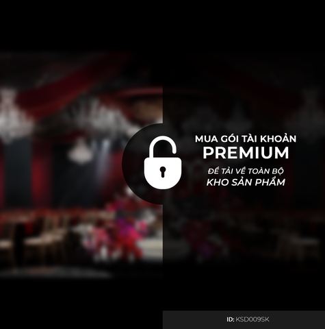 Sân Khấu Khách Sạn Tone Đỏ KSD009SK