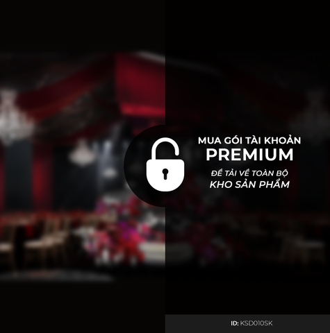 Sân Khấu Khách Sạn Tone Đỏ KSD010SK