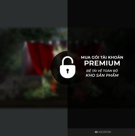 Sân Khấu Khách Sạn Tone Đỏ KSD011SK