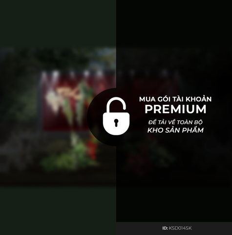 Sân Khấu Khách Sạn Tone Đỏ KSD014SK