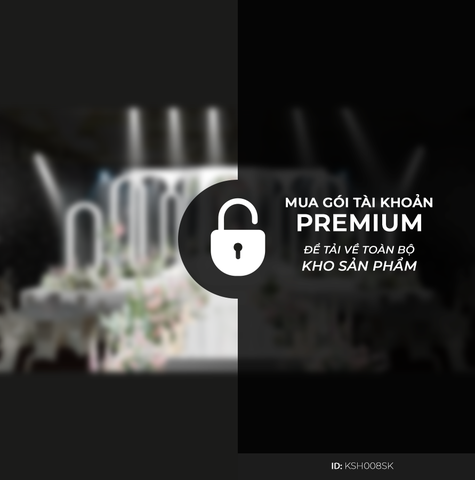 Sân Khấu Khách Sạn Tone Hồng KSH008SK