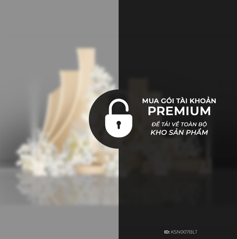 Bàn Lễ Tân Khách Sạn Tone Nâu KSH007BLT