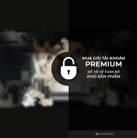 Sân Khấu Khách Sạn Tone Nâu KSN007SK